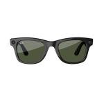 Ray-Ban Wayfarer Meta Glasses - Shiny Black/G15 Green