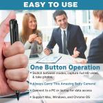 SIRGAWAIN 1080P Spy Camera Pen – HD Video & Photos