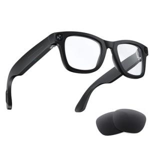 AI Smart Glasses with HD Camera & Voice Assistant