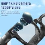 T.Chilyn AI Smart Glasses with 1080P Camera