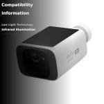 Eufy Solar Outdoor Security Camera, 2K Resolution
