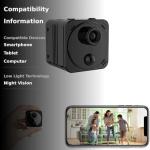 4K Mini WiFi Spy Camera with Night Vision