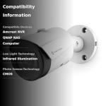 UltraHD Outdoor Bullet IP Security Camera - 5MP