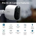 Arlo Pro 5S 2K Spotlight Security Cameras - 3 Pack