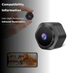 Mini WiFi Hidden Camera - 1080P Spy Nanny Cam