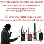 Hidden Alarm Clock Spy Camera HD 720p