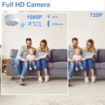 Spy Smoke Detector Camera with 32GB WiFi & Night Vision