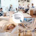 Spy Smoke Detector Camera with 32GB WiFi & Night Vision