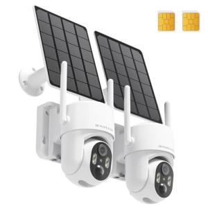Solar 4G LTE Security Camera - 2 Pack