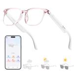Smart Bluetooth Glasses with Translation and UV Protection