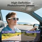 Smart Bluetooth Glasses with Translation and UV Protection