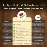 Brass 6" Handheld Telescope - Nautical Spy Gear