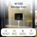 Wyze Indoor Window Camera with Night Vision & AI