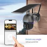 S600 Solar Security Camera with 360° View