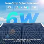 ELYSOO 4G Solar Security Cameras, 2-Pack, 360° View