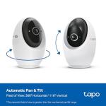4K Indoor Security Camera with Motion Tracking