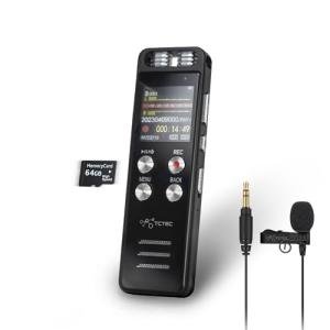 TCTEC 96GB Spy Voice Recorder: Crystal-clear Sound Recording
