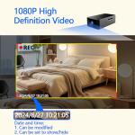 1080P Mini Hidden Camera - Rechargeable Loop Recording