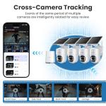 Wireless Solar Security Cameras - 4-Cam Pack