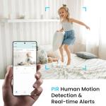 Upgraded 4K WiFi Spy Camera: Motion Detection, Night Vision