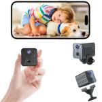 4K Mini Spy Camera with Night Vision and Remote Viewing