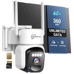 Solar-Powered 4G LTE Outdoor Security Camera