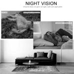 HD 1080P WiFi Alarm Clock Camera with Night Vision