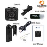 1080P Mini Spy Camera with Audio & Night Vision