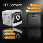 HIDRUO Mini Magnetic Security Camera with Night Vision
