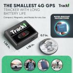 Spy Gear: Tracki 4G GPS Tracker - Small, Portable