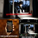 Spy Smoke Detector Camera with 32GB WiFi & Night Vision