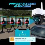 Defender 4G LTE Dual 2K AI PTZ Security Cameras