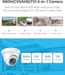 ZOSI 2MP 1920TVL Hybrid 4 in 1 Spy Camera
