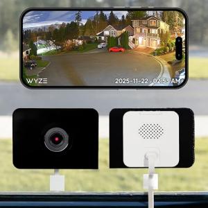 Wyze Indoor Window Camera with Night Vision & AI