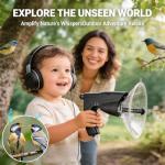 HAUSBELL Bionic Ear: Parabolic Microphone for Nature Observation