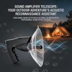 HAUSBELL Bionic Ear: Parabolic Microphone for Nature Observation