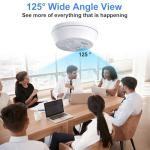 Spy Smoke Detector Camera with 32GB WiFi & Night Vision