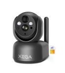 Xega 4G Wireless Indoor Security Camera, 2K PTZ
