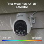 AI-Powered 4K Outdoor PTZ Security Camera