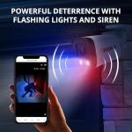 Defender AI Powered Sentinel 4K 16CH PoeE Security Camera System, 16pcs NVR Metal Outdoor Surveillance Cameras, 2TB HDD, Smart AI Human Detection, Blue/Red Lights, Works w/Empower App