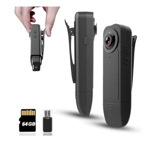 1080P Mini Body Camera with Audio & Video
