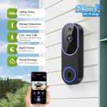 Lunelyx 1080P Wireless Video Doorbell Camera