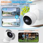 AMTIFO Wireless Outdoor Security Cameras 2-Pack