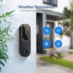 Guggre 1080P Wireless Video Doorbell Camera