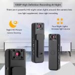 Saker Ultra HD 2-in-1 Sports Body Camera