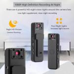 HIDEZHI Ultra HD 2-in-1 Body Camera