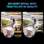 4K AI Security Camera System with Night Vision