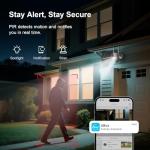 HOSAFE 4G LTE Outdoor Security Camera with Solar Panel