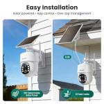 Wireless Solar Security Cameras - 4-Cam Pack