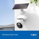 Tapo 4K Wireless Outdoor Camera with Solar Panel